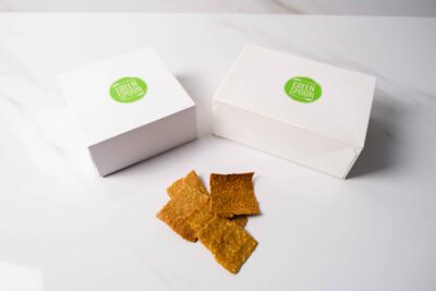 Crackers de Sésamo e especiarias